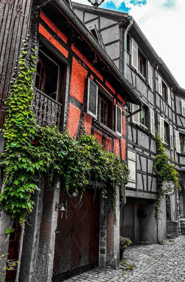 La Maison Rouge Au Coeur De La Ville. Riquewihr Exterior foto